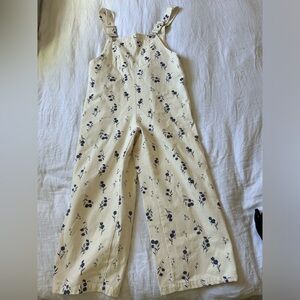 Zara Floral Overalls
